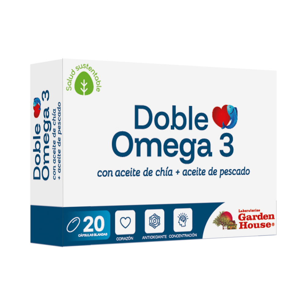 Doble Omega 3 x 20 cápsulas blandas - Imagen 2