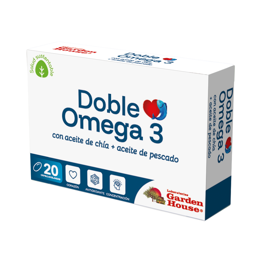 Doble Omega 3 x 20 cápsulas blandas