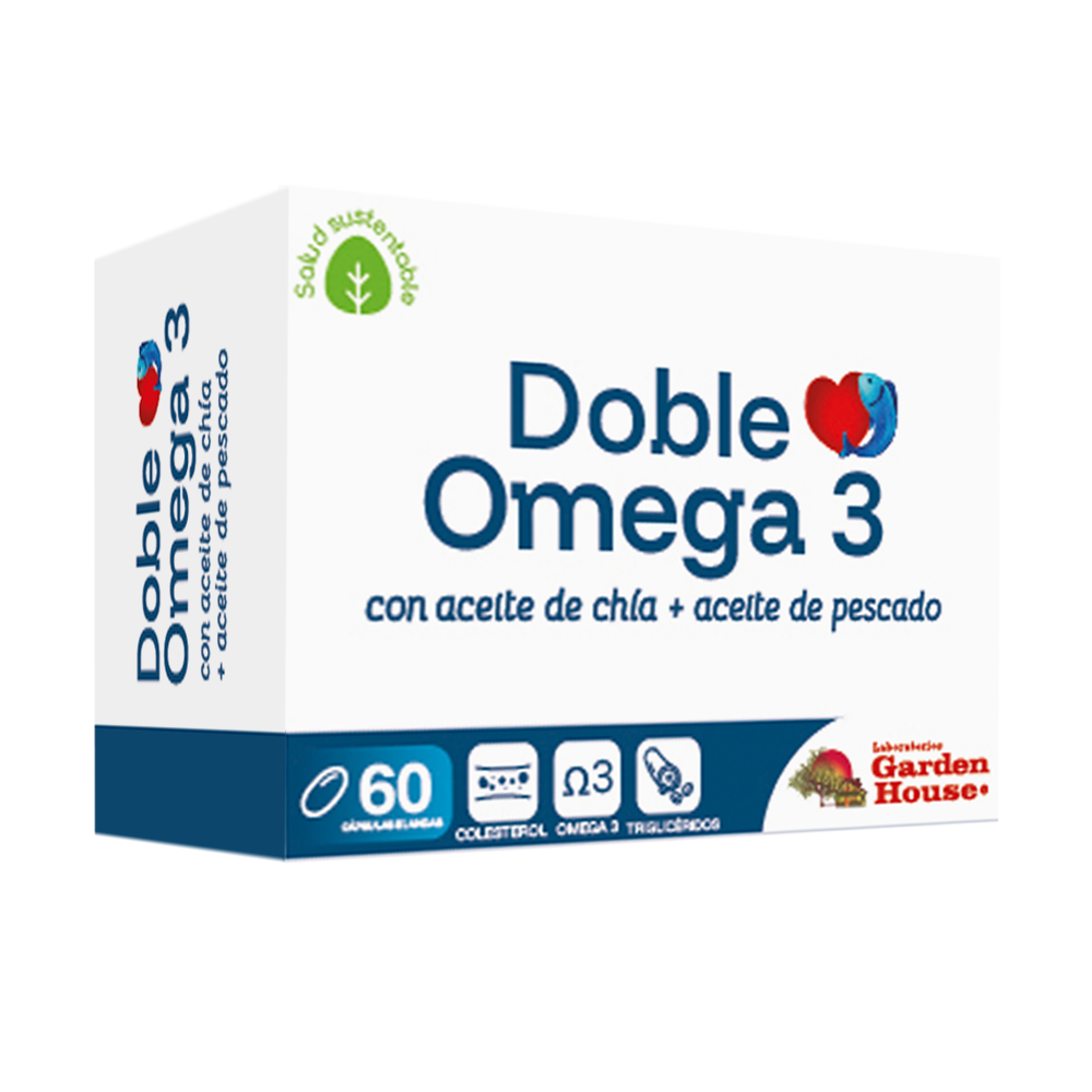 Doble Omega 3 x 60 cápsulas blandas - Imagen 2